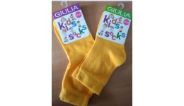 Шкарпетки дитячі 22 (33-35) KSL COLOR calzino-yellow бавовна 74% поліамід 22% еластан 4%