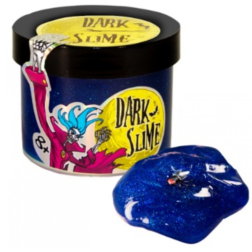 Слайм 71829 (укр)  Dark slime - з декором  - 0 100 кг  в асортименті  в блоці 12 шт (1/12)