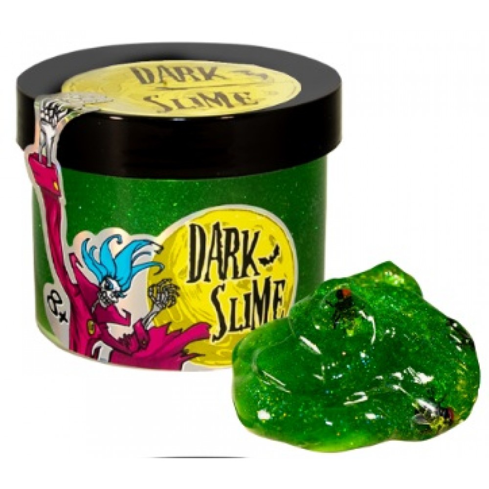 Слайм 71829 (укр)  Dark slime - з декором  - 0 100 кг  в асортименті  в блоці 12 шт (1/12)