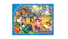 Пазли G-Toys   70 елементів Щенячий патруль розмір зібраного пазла 21х30 см в коробці 19х13см