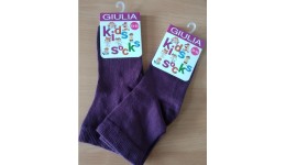 Шкарпетки дитячі 16 (24-26) KSL COLOR calzino-dark violet бавовна 74% поліамід 22% еластан 4%