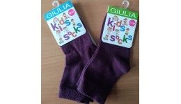 Шкарпетки дитячі 22 (33-35) KSL COLOR calzino-dark violet бавовна 74% поліамід 22% еластан 4%