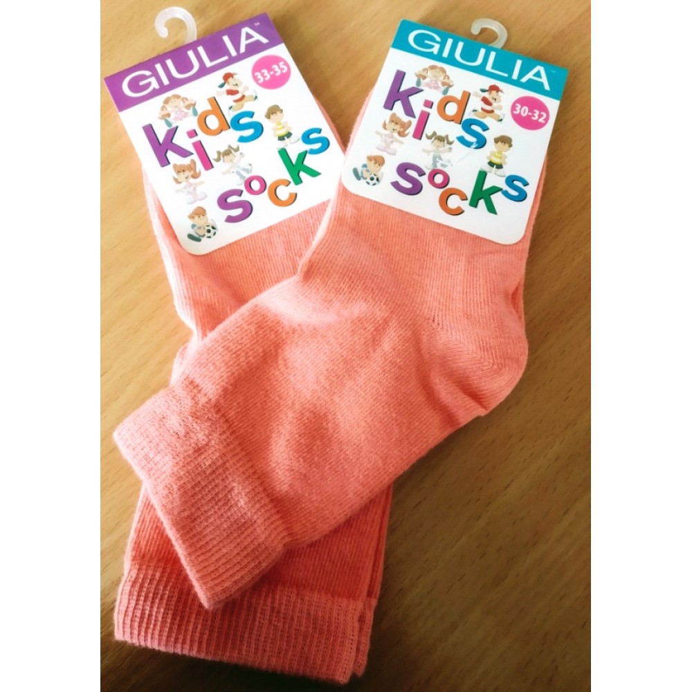 Шкарпетки дитячі 16 (24-26) KSL COLOR calzino-geranium бавовна 74% поліамід 22% еластан 4%