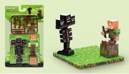 Конструктор магнітний MY WORLD T9943 на планшетці р.10.5х17.5см