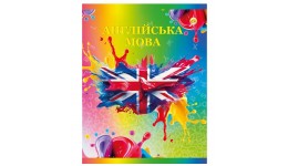 Зошит  Предметні  48 клітинка  Англійська мова  серії НЕОН з тематичними підказками (10)