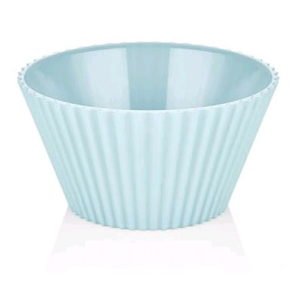 Салатник пластик. BAGER BG-440 B BLUE/20.5 см Харчовий пластик