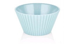 Салатник пластик. BAGER BG-440 B BLUE/20.5 см Харчовий пластик
