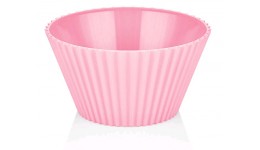 Салатник пластик. BAGER BG-440 P PINK/20.5 см  Харчовий пластик