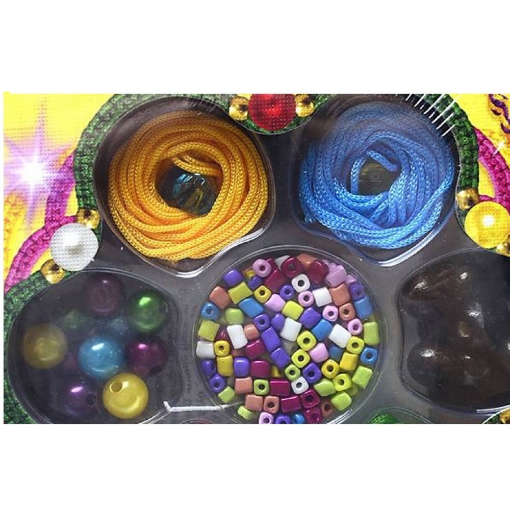 Бісер + Фенечка БФ-01 коробка 36 5*26*4 5 см ТМ  Danko Toys