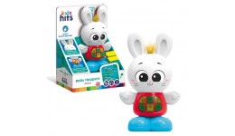 Іграшка музична Kids Hits  Зайчик  KH11/002  Укр мова вірші  мелодії пісня в кор.15 8х21х7 7см