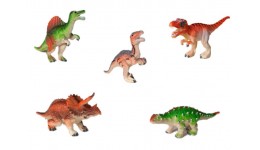 Динозаври 001  маленька фігурка з карточкою в пакеті 7*9 см