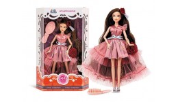 Лялька  Emily  Romantic KH23/005 шарнірна з аксесуарами в коробці 23*34.5*6.2 см