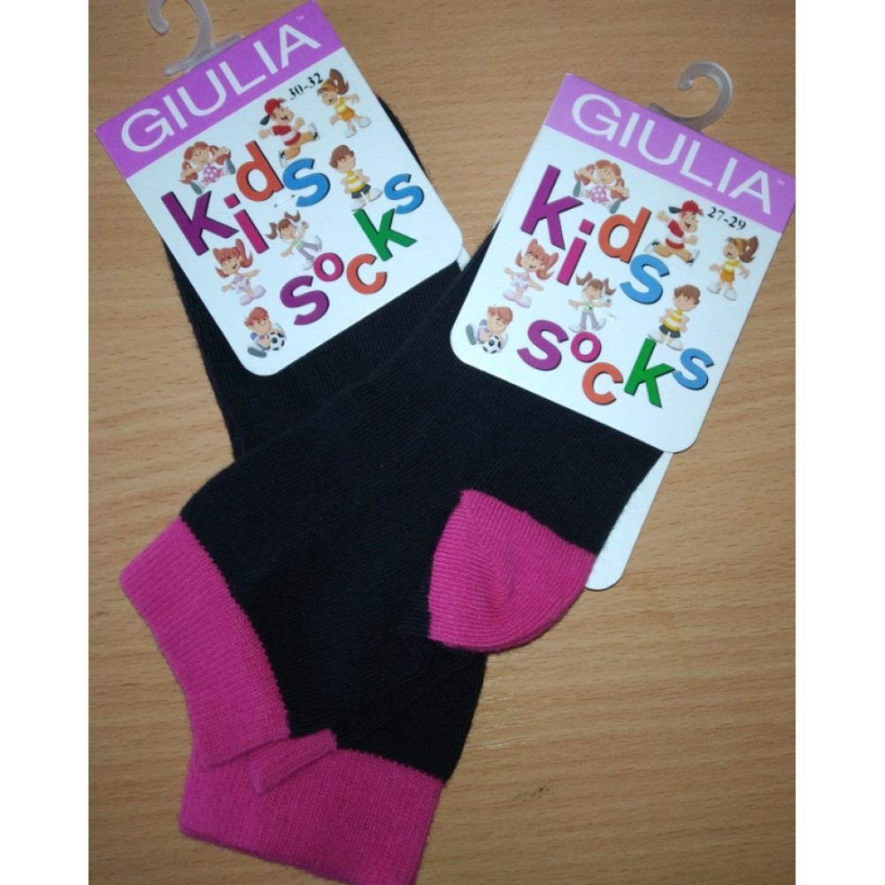 Шкарпетки дитячі 18 (27-29) KSL-014 calzino-fuxia - 75% бавовна  23% поліамід  2% еластан