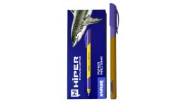 Ручка масляна HIPER HO- 200 SHARK  0 7мм фіолетова (10 шт. в упаковці)