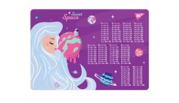 Підкладка для столу YES табл.множ. Sweet Space 43*29 см (1/10)
