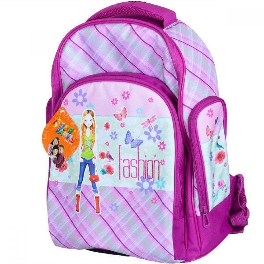 Рюкзак  шкільний розмір 38х31х19 см 21114А Habit Collection (girls)  Tiger