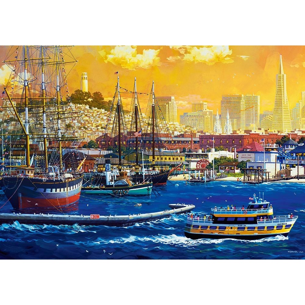 Пазл Касторленд  500 (3735) Гавань Сан-Франциско 47*33 см