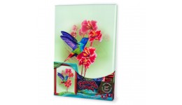 Вишивка гладдю VGL-02-01 Колібрі(21х31) ТМ Danko toys(рос.мова на упаковці)