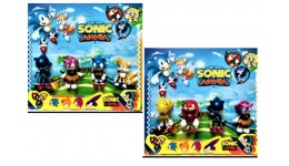 Герой Comics Sonic G169749 660821 4 фігурки розмір іграшки до 7 см на планшетці р.23х22см