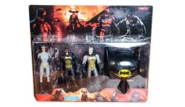 Герой Comics Бетмен + Маска 5801  3 фігурки  розмір іграшки 17 см р.маски 13 5х11см