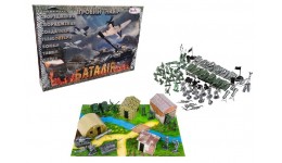 Армія Солдатики  Бій  COLOR plast 1-049 коробка 410*65*280 (упаковака укр.мовою)