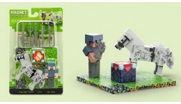 Конструктор магнітний MY WORLD T9944 на планшетці р.10.5х17.5см