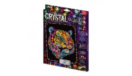 Мозаїка з кольорових кристалів: CRYSTAL MOSAIC CRM-02-01 розмір 21х30 см TM Danko Toys (1/10)