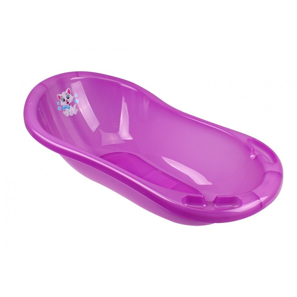 Ванночка ТехноК  арт. 8430 Фіолетова габаритний розмір 90*50*30см
