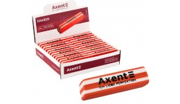 Гумка AXENT 1184 двокольорова (36шт)