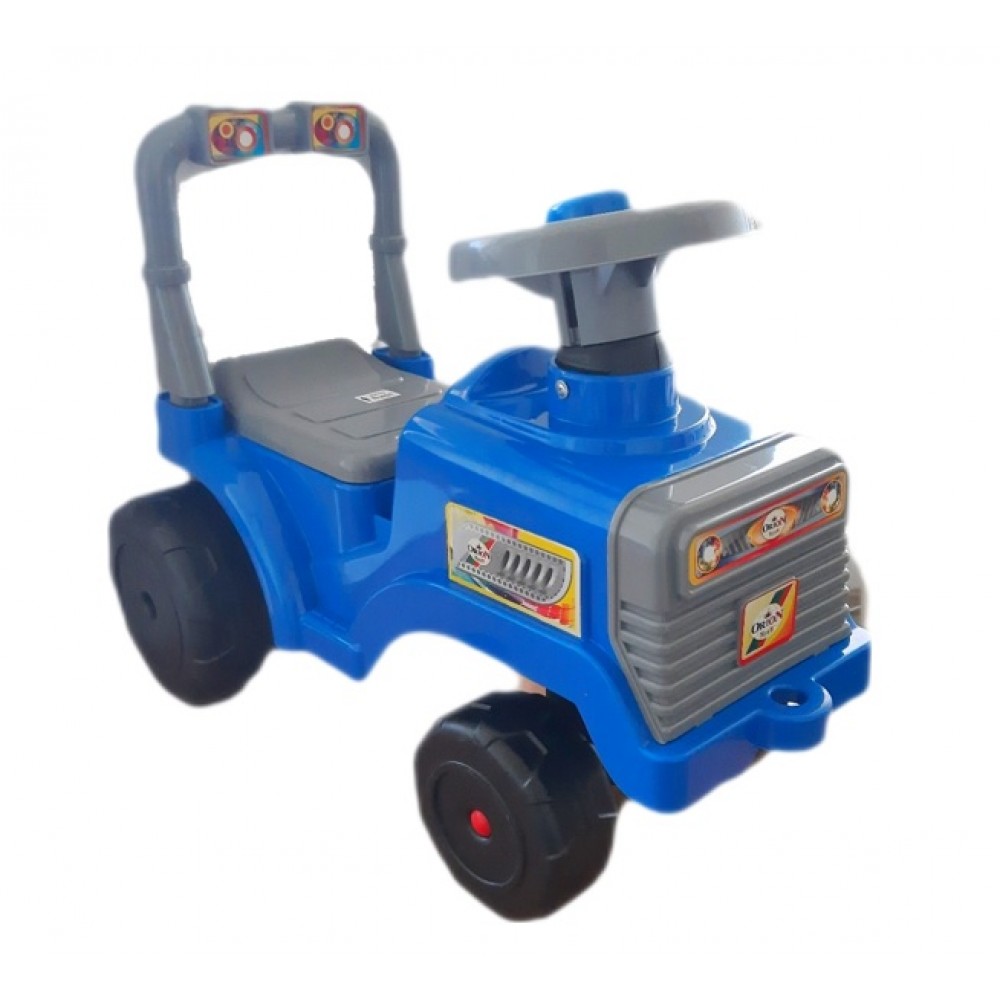 Каталка  Бебі-трактор  ORION Синя з клаксоном 610x310x450 мм