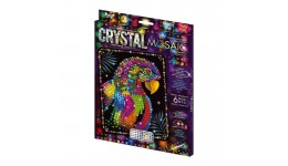 Мозаїка з кольорових кристалів: CRYSTAL MOSAIC CRM-02-06 розмір 21х30 см TM Danko Toys(1/10)