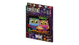 Мозаїка з кольорових кристалів: CRYSTAL MOSAIC CRM-02-10 розмір 21х30 см TM Danko Toys (1/10)