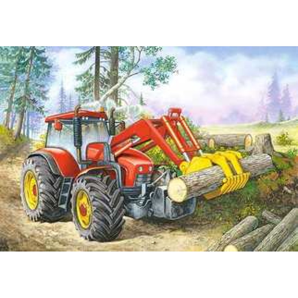 Пазл Касторленд 60 (6366) Трактор з щупальцями  32*23 см