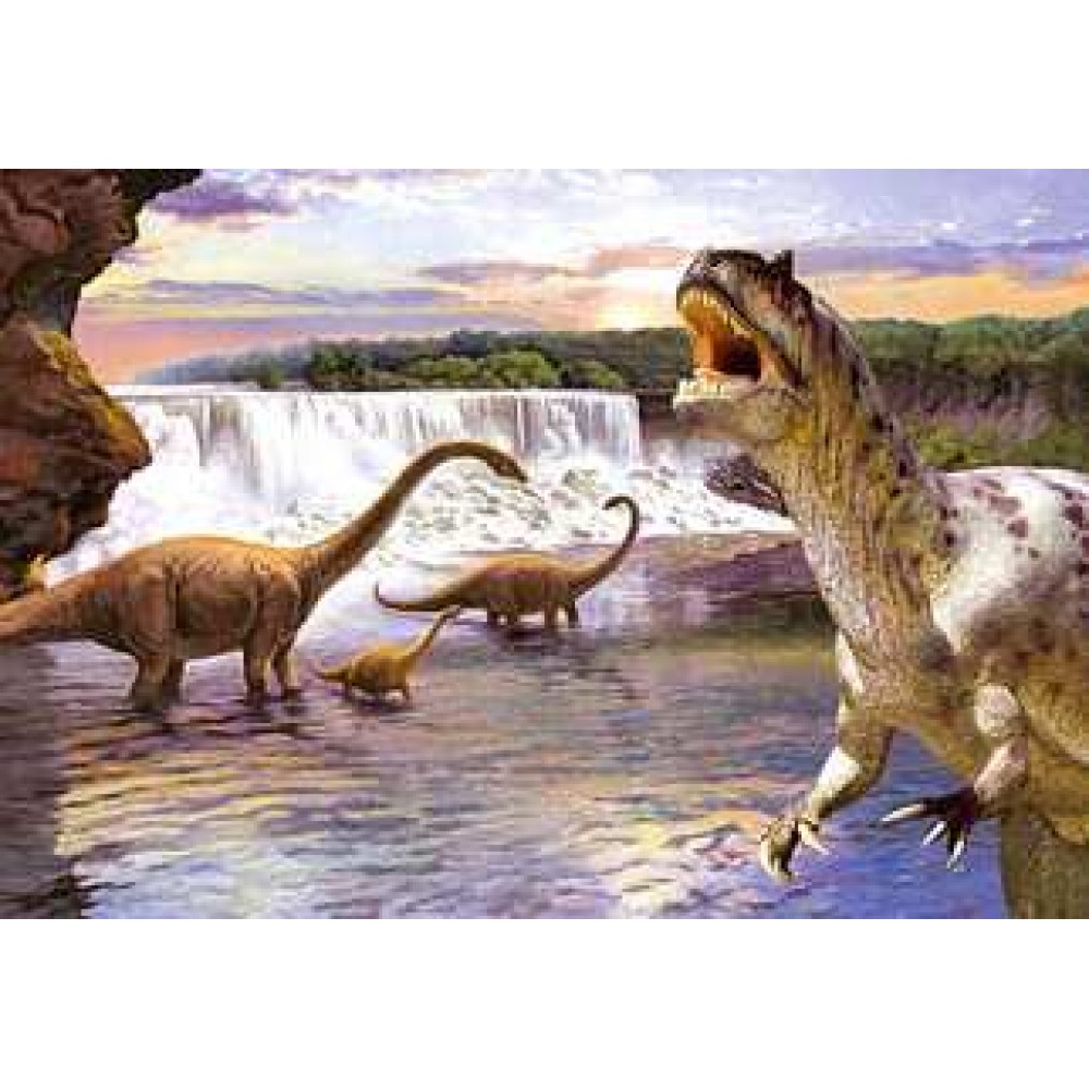 Пазл Касторленд  260 (26616) Динозаври у воді  32*23 см