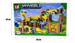 Конструктор MY WORLD LB1195 425 деталей  в коробці р.26х39см