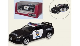Машинка метал KINSMART KT5340WP  Nissan GT-R (R-35) Police   в коробці 16*8 5*7 5 см