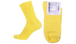 Шкарпетки жіночі р.23 DUNA(35-37р) 8022 лимонні 75%бавовна  23%поліамід  2%еластан