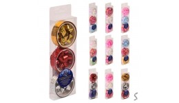 Декор святковий набір 6 предметів 16.5*6см R96078