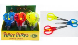 Ножиці  в дисплеї Peppy Pinto 1005 дит. 13 5см (30 шт.в упаковці)/240