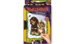 Вишивка хрестиком на розтяжці  ВК-02-03 Політ джмеля ТМ Danko toys(рос.мова на упаковці)