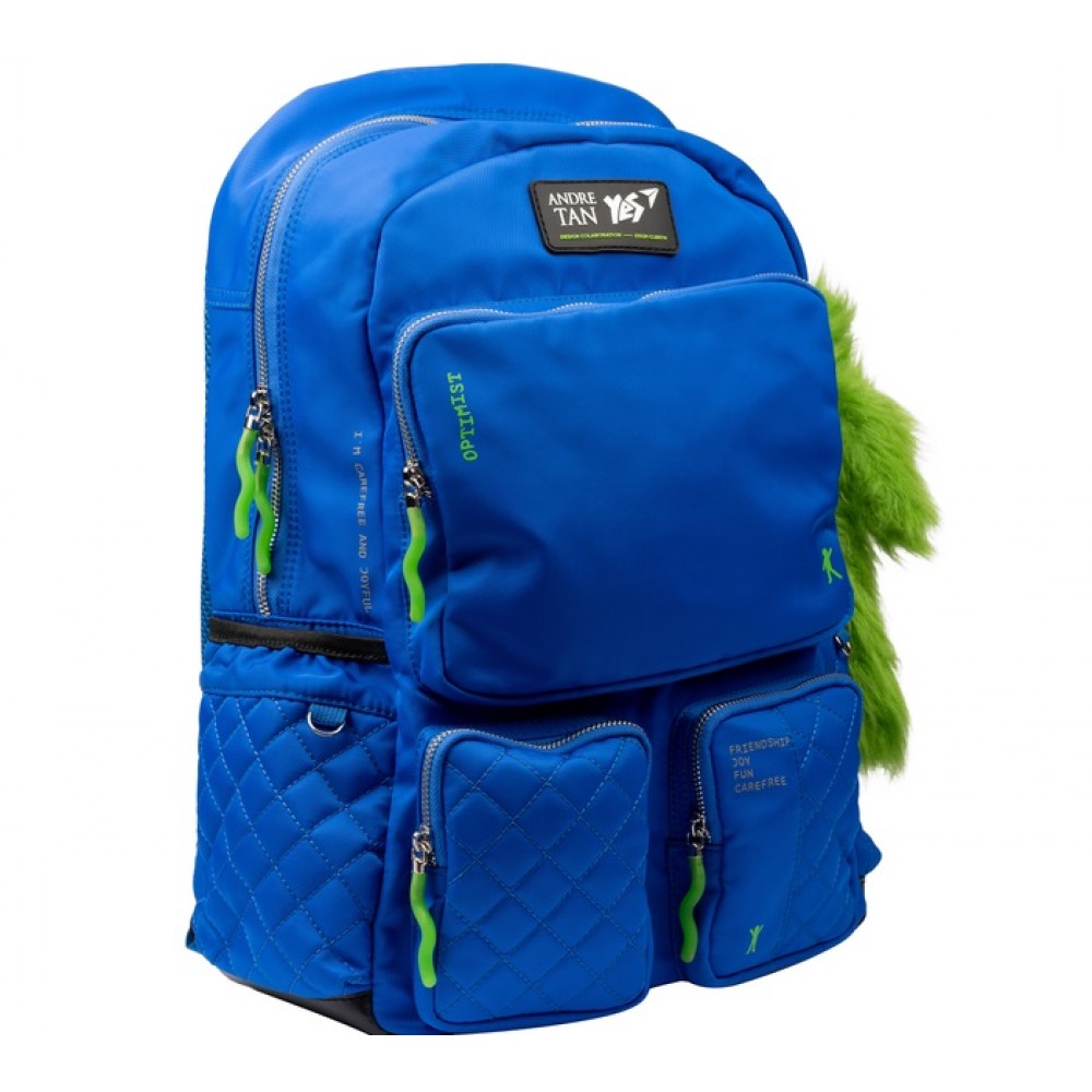 Рюкзак YES T-130 YES by Andre Tan Double plus blue розмір 44х29х15 см