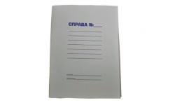 Папка А4 BUROMAX 3335  СПРАВА  картонна 0 35мм (від 1шт.)