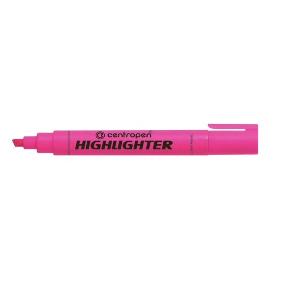 Текст-маркер Centropen 8852 флуорисцентний рожевий 1-4 6мм (10)