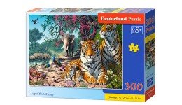 Пазл Касторленд  300 (484) Заповідник тигрів   40*29 см