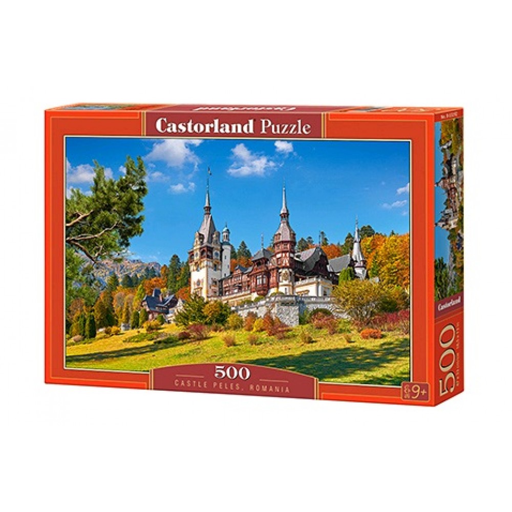 Пазл Касторленд  500 (3292) Замок Пелеш Румунія 47*33 см