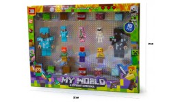 Герої MY WORD 23203 8 фігурок  в коробці р.32х24см