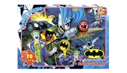 Пазли G-Toys   70 елем Бетмен 04  Картинка 30х21см+ плакат-постер