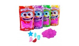 Кінетичний пісок Magic sand в пакеті 39404-4 Фіолетовий 1 кг
