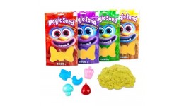 Кінетичний пісок Magic sand в пакеті 39404-5 Жовтий 1 кг