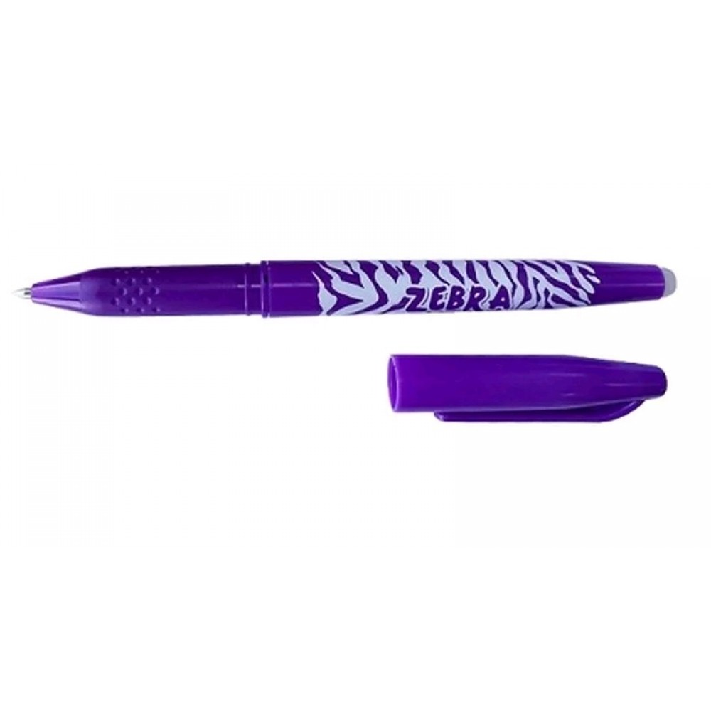 ПИШИ-СТИРАЙ Ручка гелева HIPER Zebra HG-220 фіолетовий 0 5мм (10 штук в упаковці)